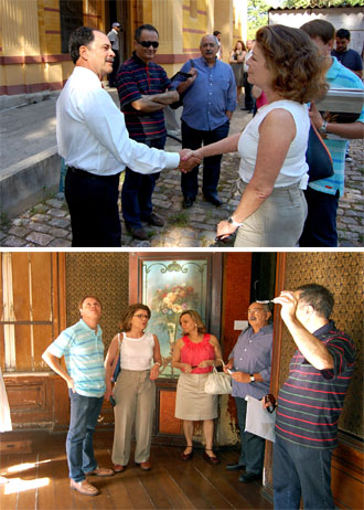 Portal de Not�cias PJF | Prefeito recebe equipe do Grupo Esp�rito Santo Cultura em visita ao Museu | MUSEU MARIANO PROC�PIO - 8/2/2010